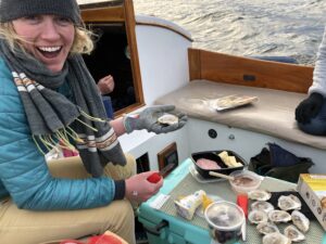 oyster sail | day sailing in maine