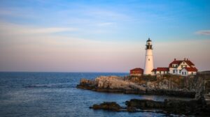 sailing charters portland maine | portland headlight | maine summer staycation | best lighthouses in maine